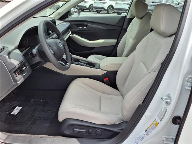 new 2025 Honda Accord car, priced at $30,750