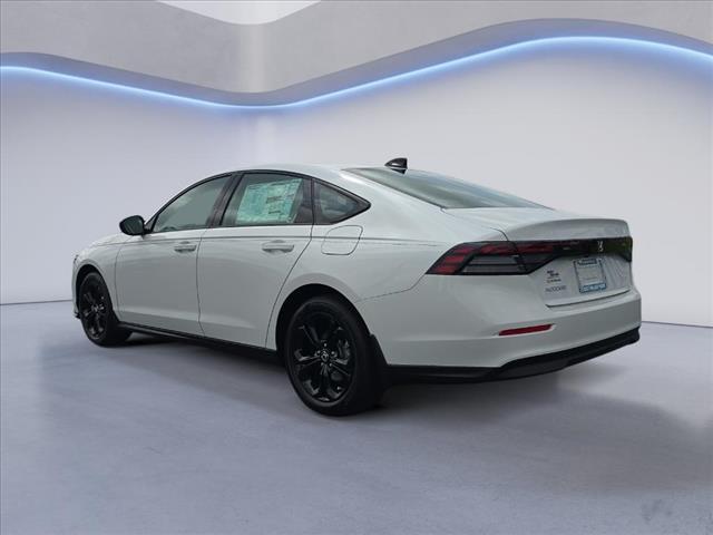 new 2025 Honda Accord car, priced at $30,750