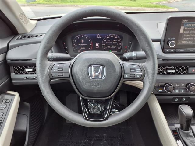 new 2025 Honda Accord car, priced at $30,750