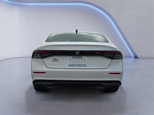 new 2025 Honda Accord car, priced at $30,750