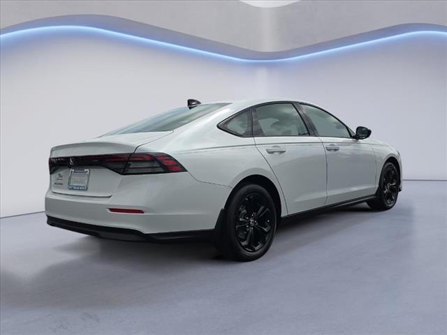 new 2025 Honda Accord car, priced at $30,750