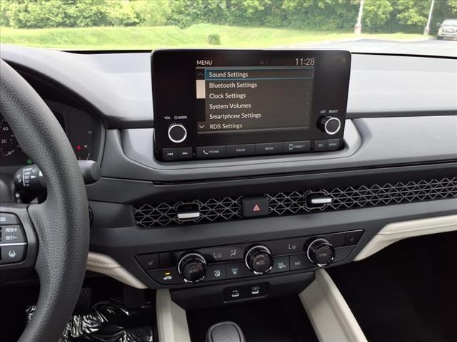 new 2025 Honda Accord car, priced at $30,750