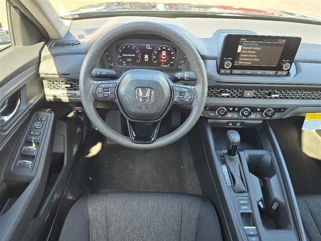 new 2025 Honda Accord car, priced at $30,705