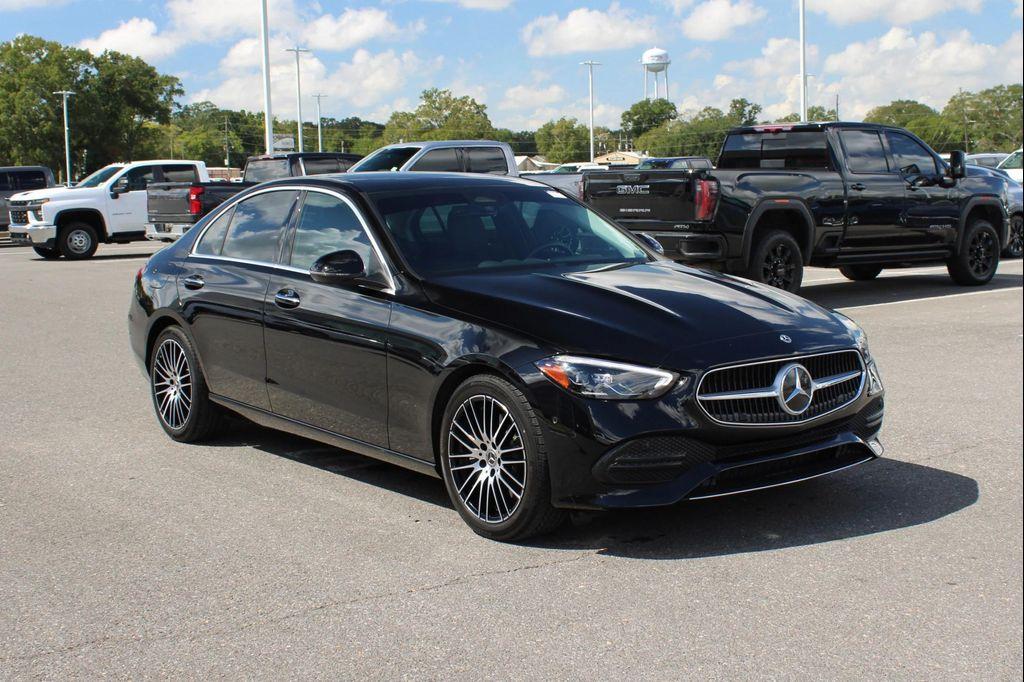 used 2024 Mercedes-Benz C-Class car, priced at $34,997