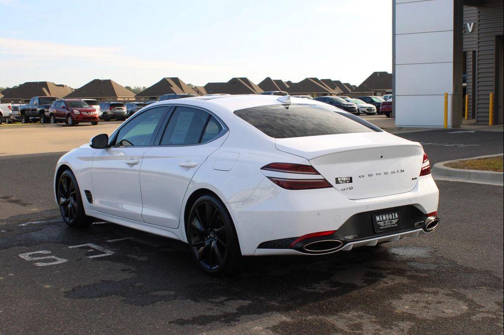 used 2023 Genesis G70 car, priced at $35,897