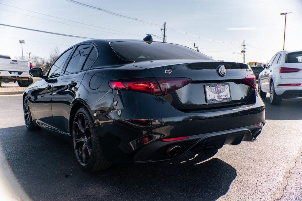 used 2018 Alfa Romeo Giulia car, priced at $19,900