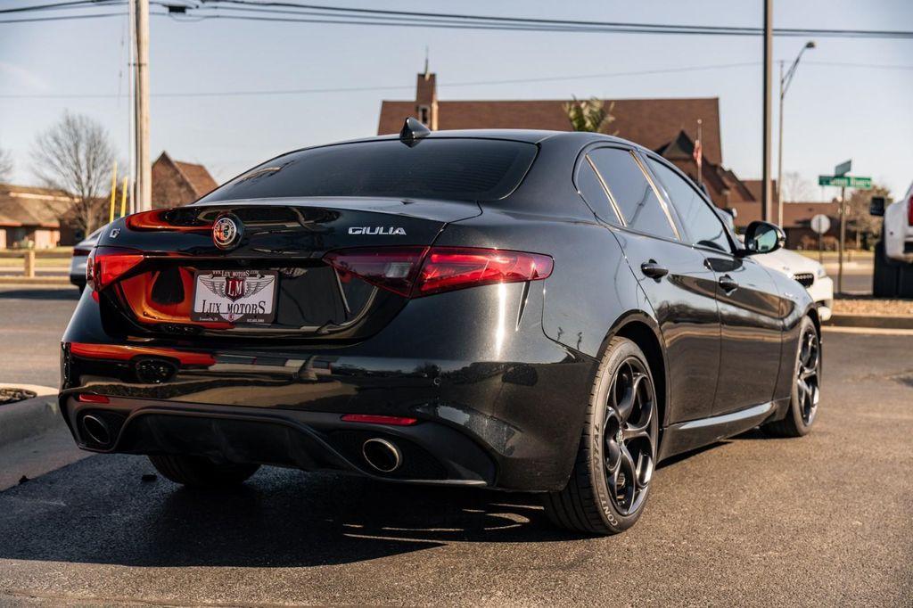 used 2018 Alfa Romeo Giulia car, priced at $19,900