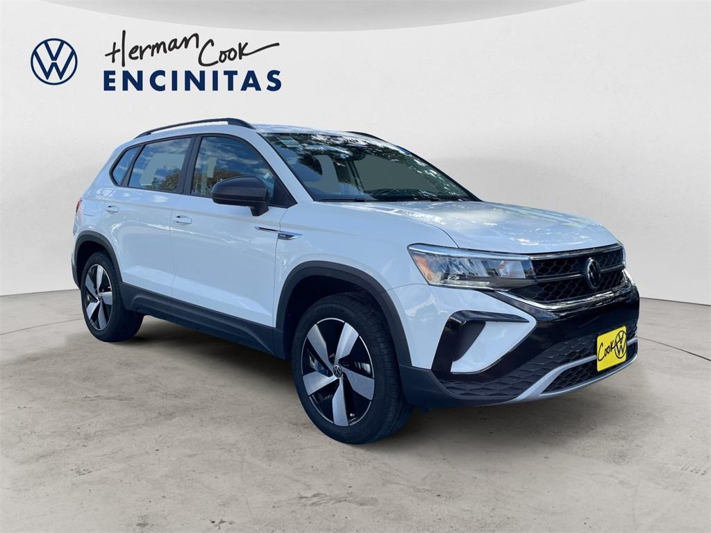 used 2024 Volkswagen Taos car, priced at $20,495