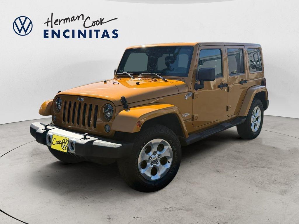 used 2014 Jeep Wrangler Unlimited car, priced at $13,495
