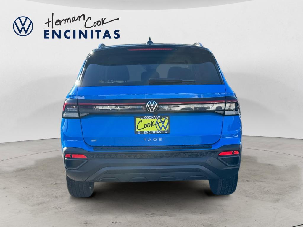 new 2025 Volkswagen Taos car, priced at $27,128