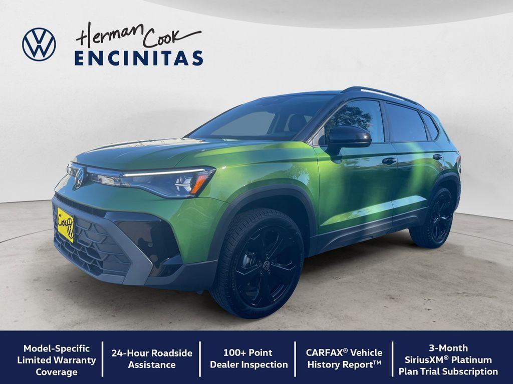 used 2025 Volkswagen Taos car, priced at $27,995