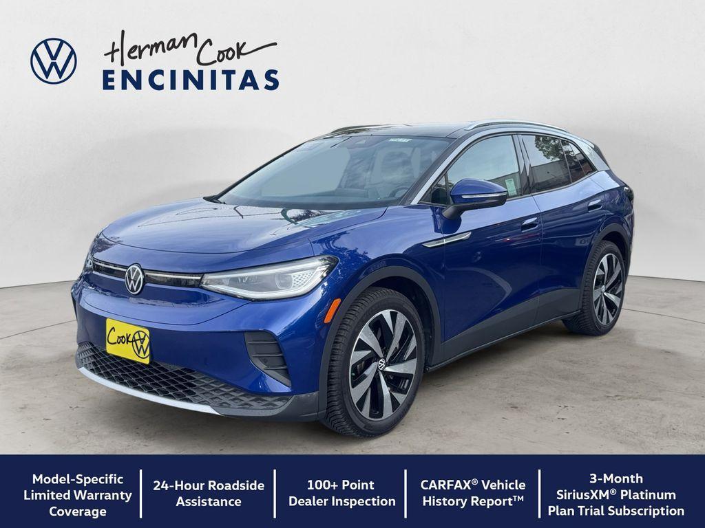 used 2021 Volkswagen ID.4 car, priced at $18,995