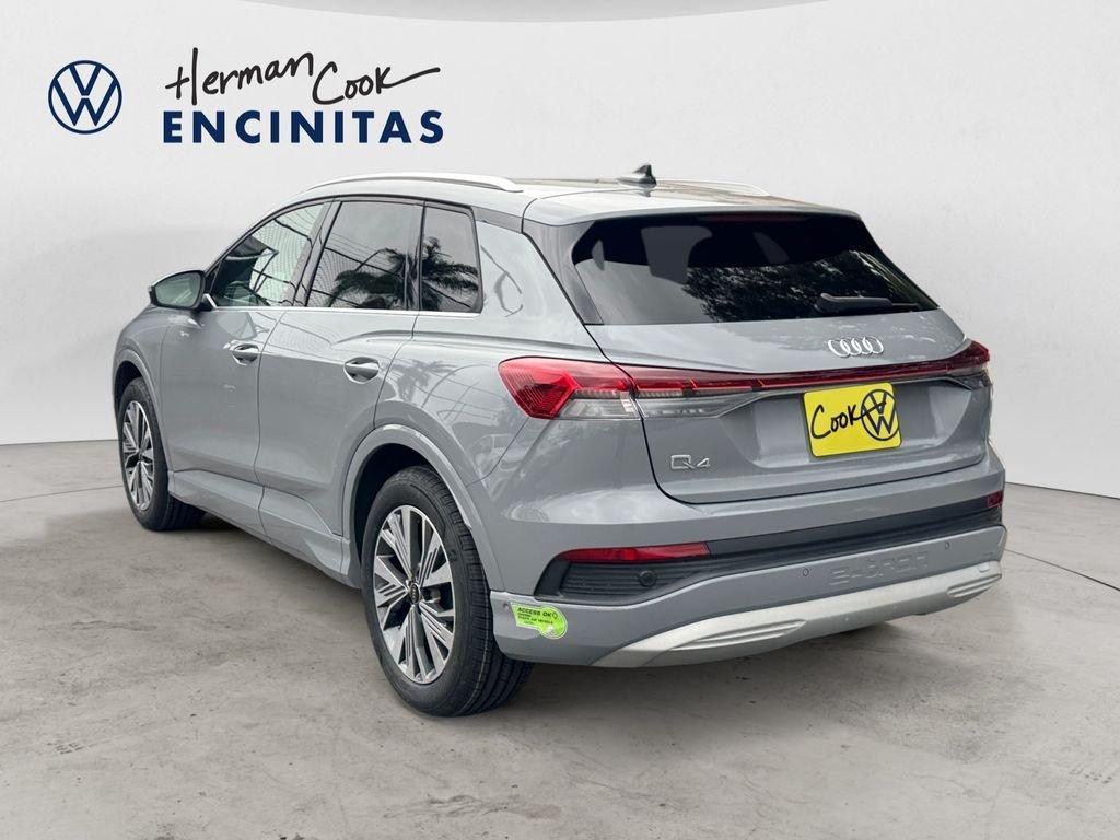 used 2023 Audi Q4 e-tron car, priced at $26,995