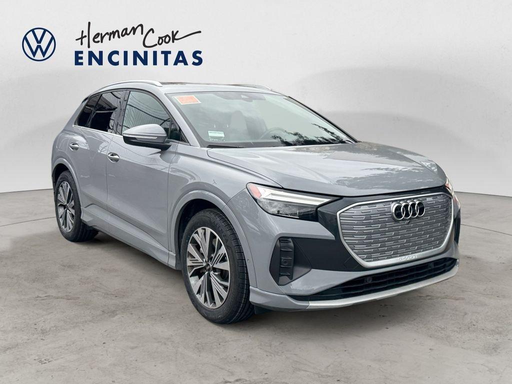 used 2023 Audi Q4 e-tron car, priced at $26,995