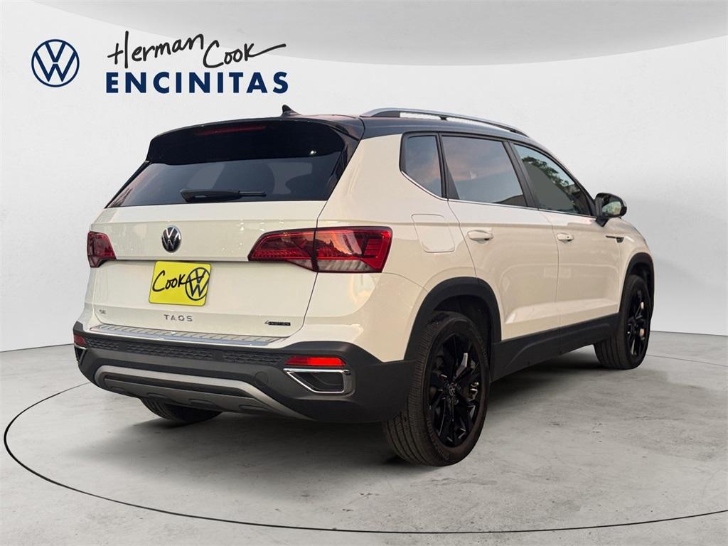 used 2023 Volkswagen Taos car, priced at $21,495