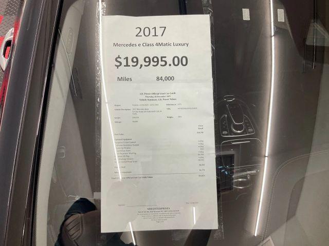 used 2017 Mercedes-Benz E-Class car, priced at $19,995