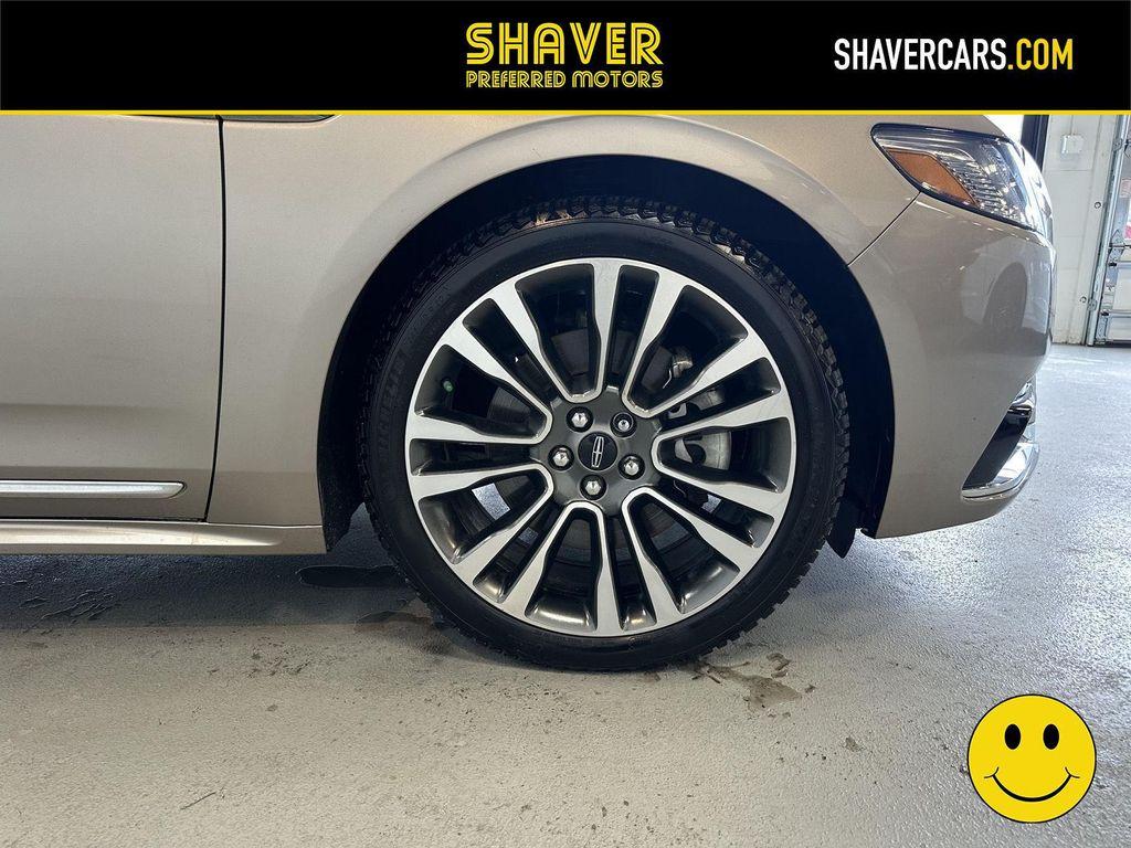 used 2018 Lincoln Continental car, priced at $19,990