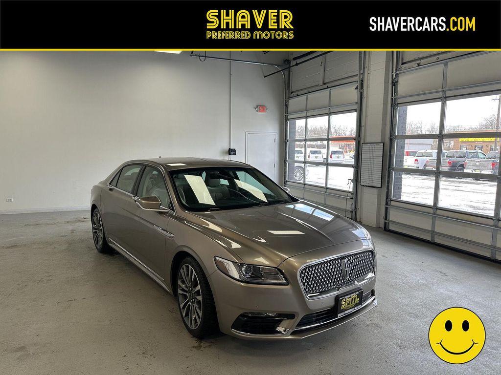 used 2018 Lincoln Continental car, priced at $19,990