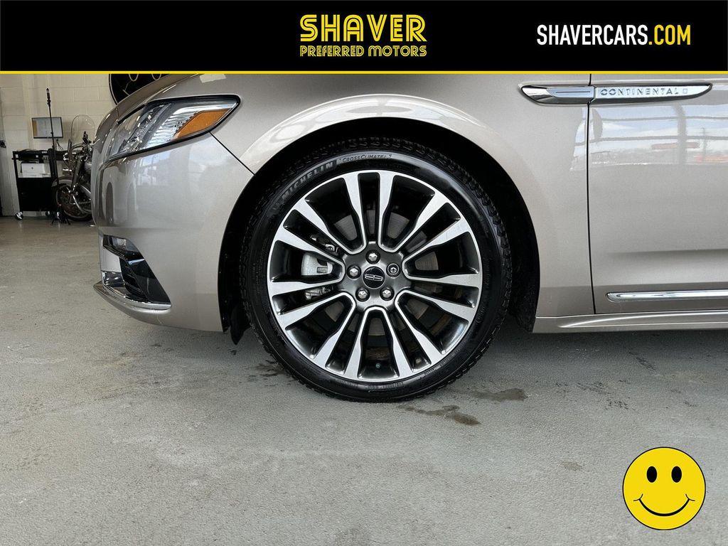 used 2018 Lincoln Continental car, priced at $19,990