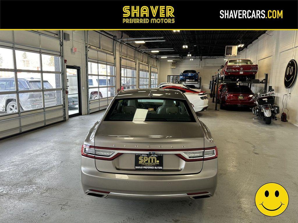 used 2018 Lincoln Continental car, priced at $19,990