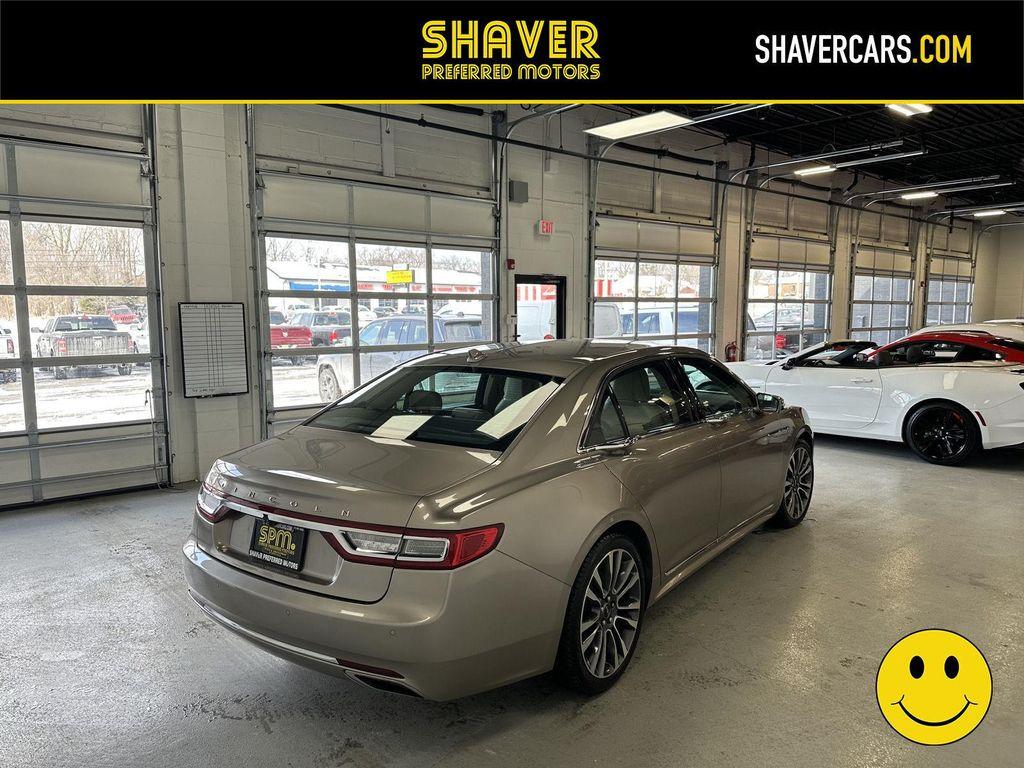 used 2018 Lincoln Continental car, priced at $19,990