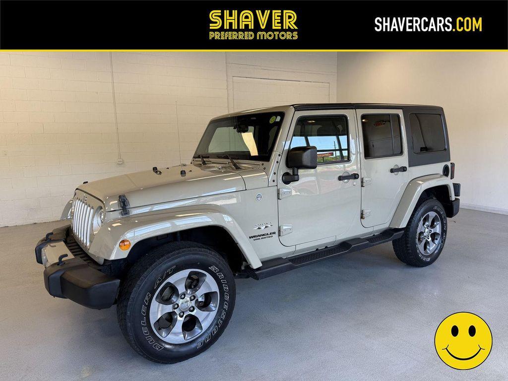 used 2017 Jeep Wrangler Unlimited car, priced at $19,990