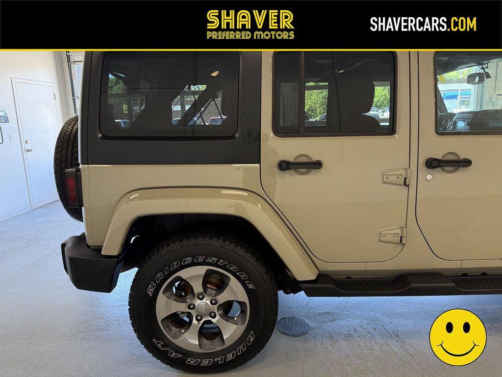 used 2017 Jeep Wrangler Unlimited car, priced at $19,990