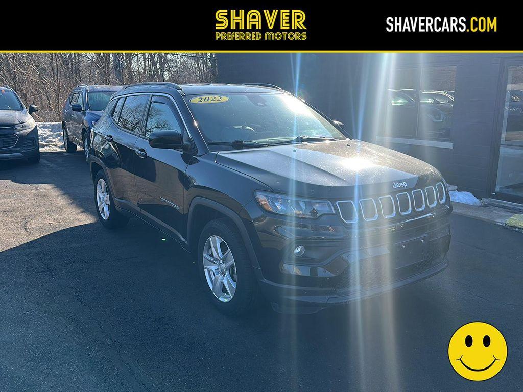 used 2022 Jeep Compass car, priced at $17,890