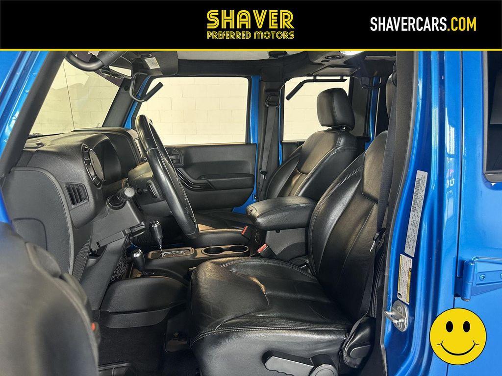 used 2015 Jeep Wrangler Unlimited car, priced at $30,241