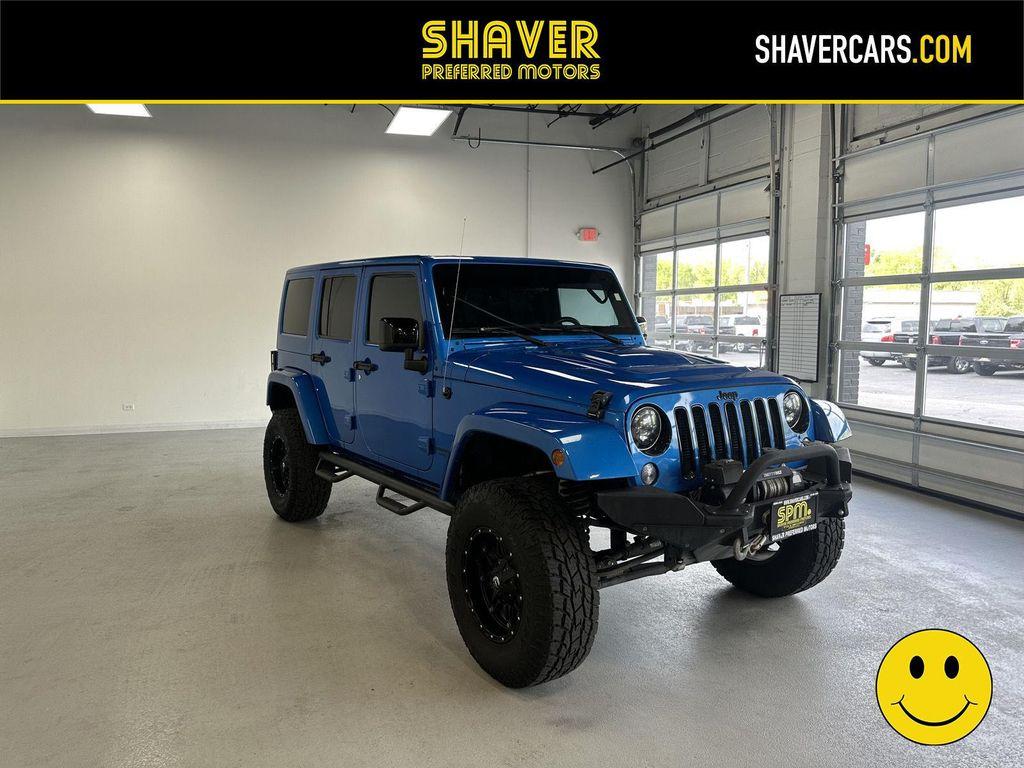 used 2015 Jeep Wrangler Unlimited car, priced at $30,241