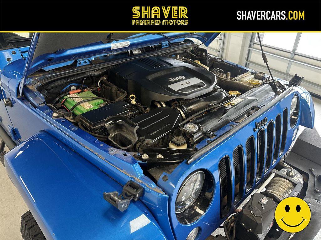 used 2015 Jeep Wrangler Unlimited car, priced at $30,241