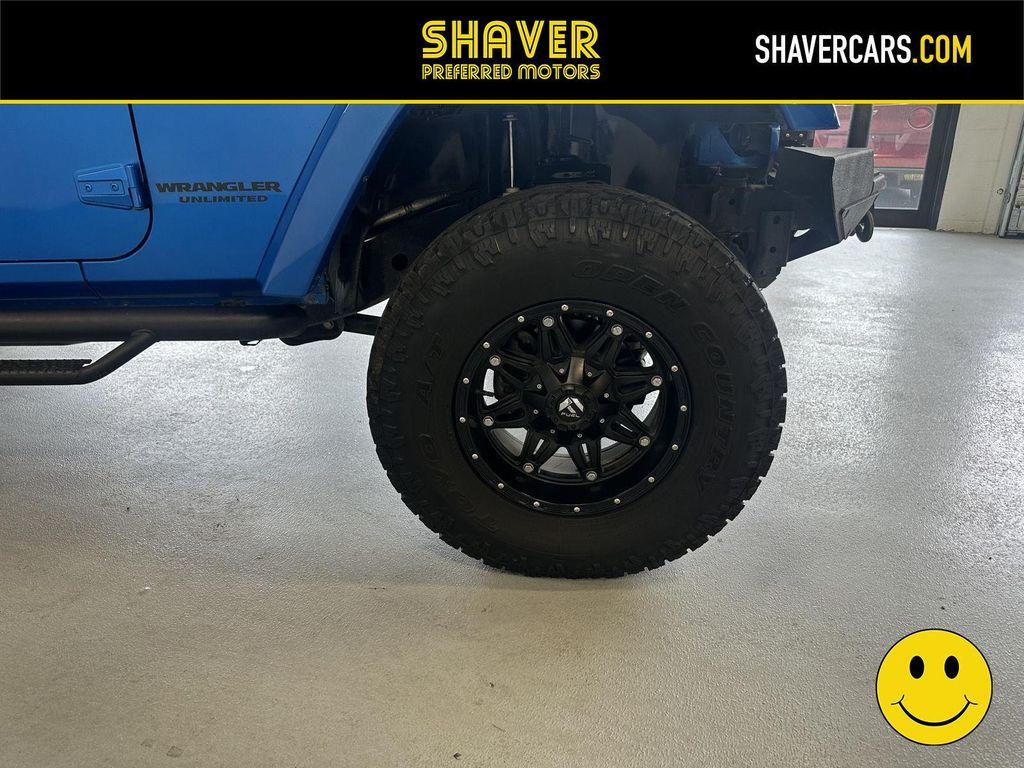 used 2015 Jeep Wrangler Unlimited car, priced at $30,241