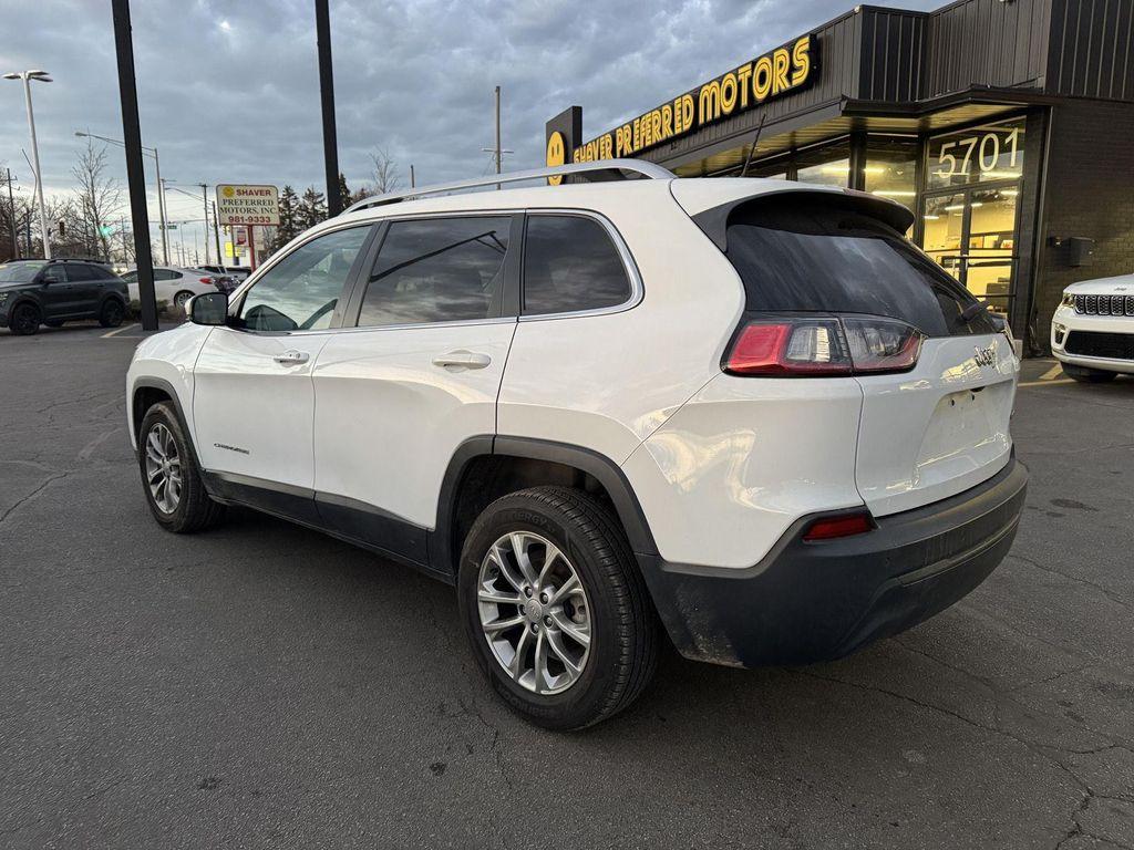 used 2021 Jeep Cherokee car, priced at $16,890