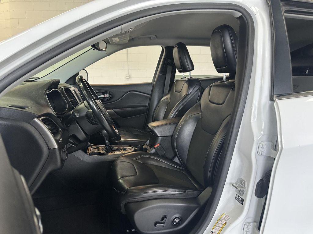 used 2021 Jeep Cherokee car, priced at $16,890