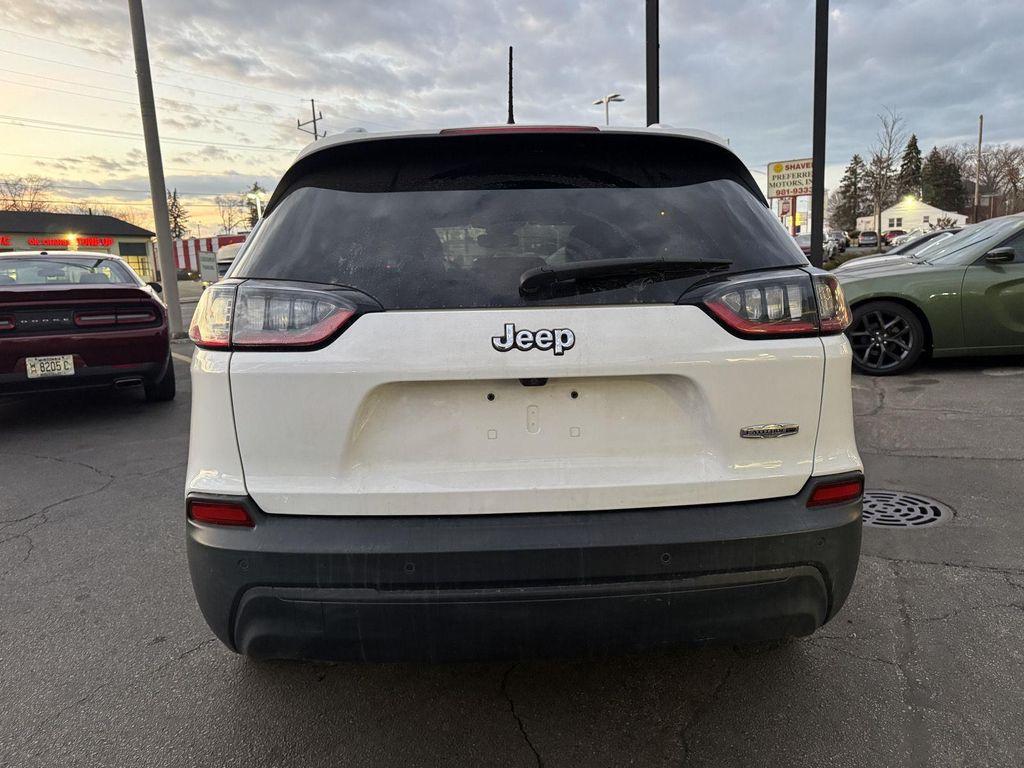 used 2021 Jeep Cherokee car, priced at $16,890