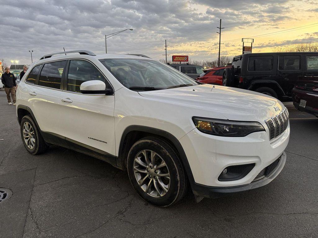 used 2021 Jeep Cherokee car, priced at $16,890