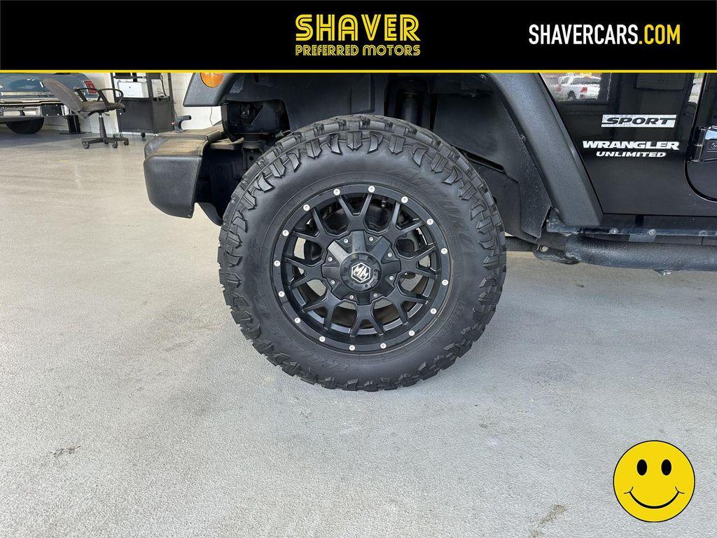 used 2017 Jeep Wrangler Unlimited car, priced at $17,641