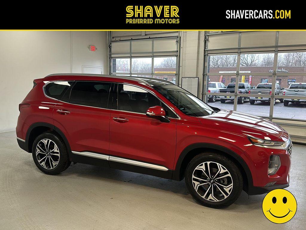 used 2020 Hyundai Santa Fe car, priced at $16,990