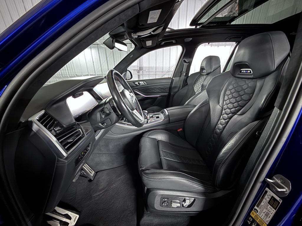 used 2022 BMW X5 M car, priced at $69,900
