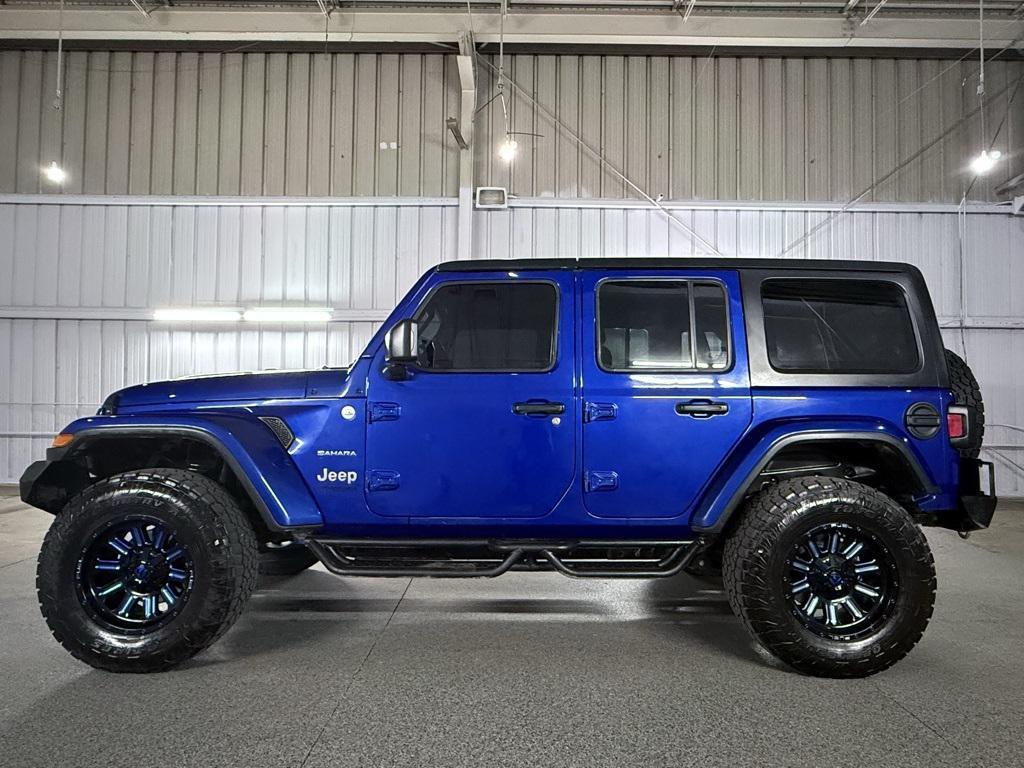used 2018 Jeep Wrangler Unlimited car, priced at $21,900