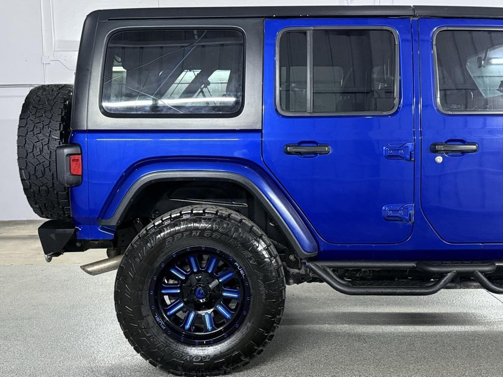 used 2018 Jeep Wrangler Unlimited car, priced at $21,900