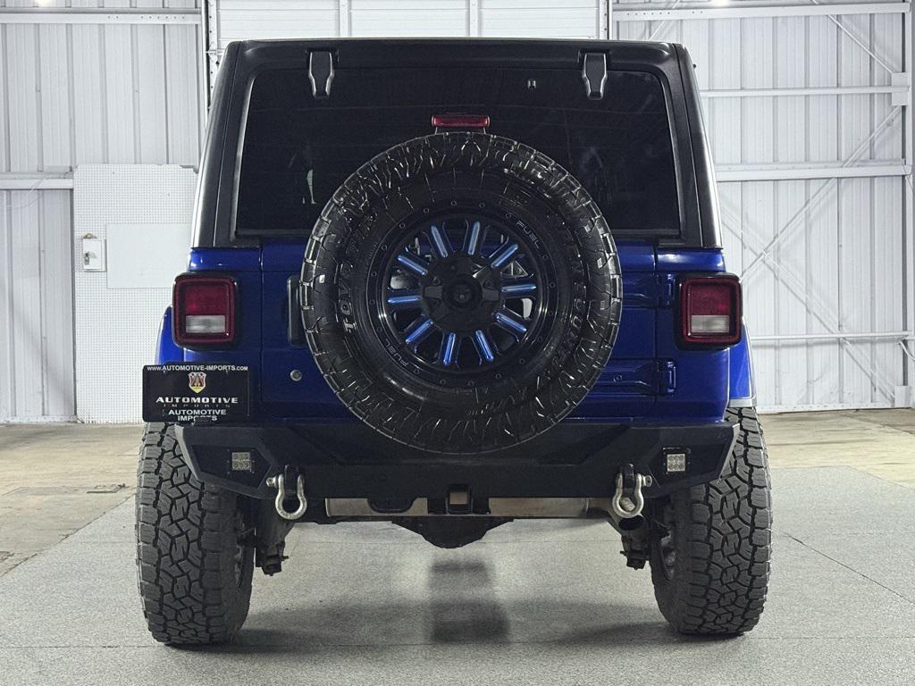 used 2018 Jeep Wrangler Unlimited car, priced at $21,900