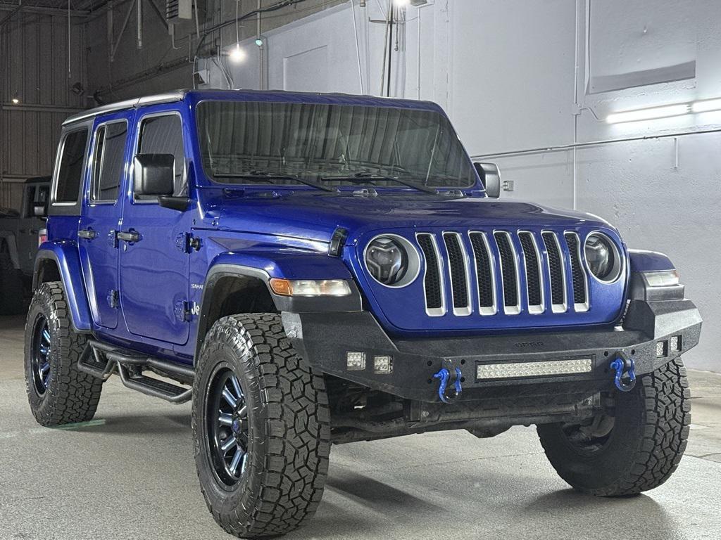 used 2018 Jeep Wrangler Unlimited car, priced at $21,900