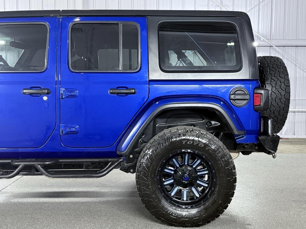 used 2018 Jeep Wrangler Unlimited car, priced at $21,900