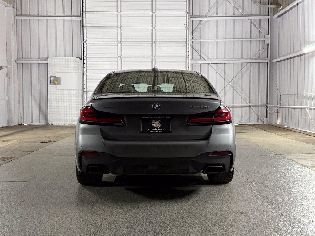 used 2023 BMW M550 car, priced at $55,490