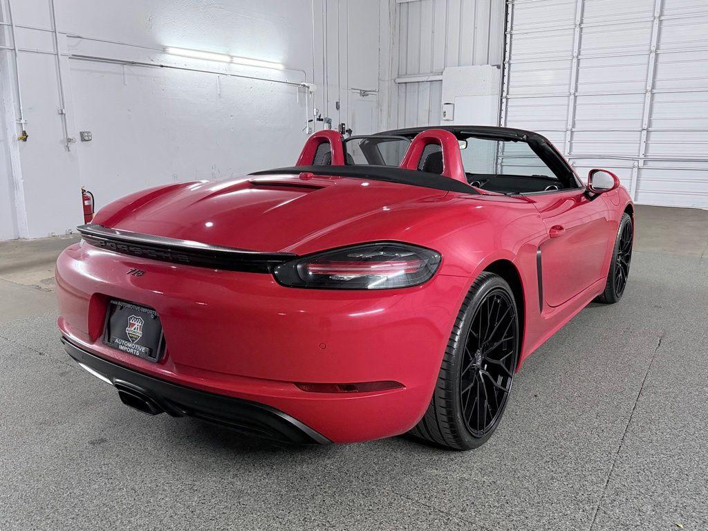 used 2018 Porsche 718 Boxster car, priced at $54,000