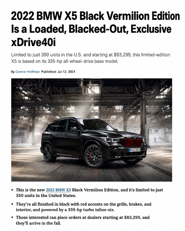 used 2022 BMW X5 car, priced at $41,990