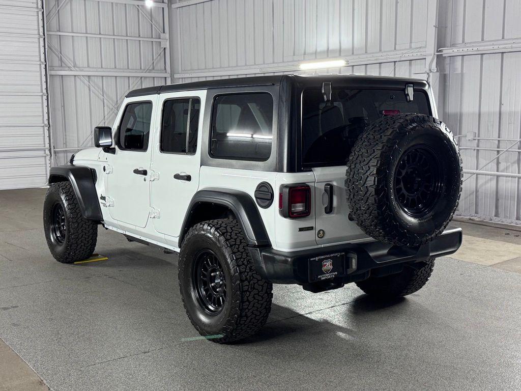 used 2021 Jeep Wrangler car, priced at $29,500