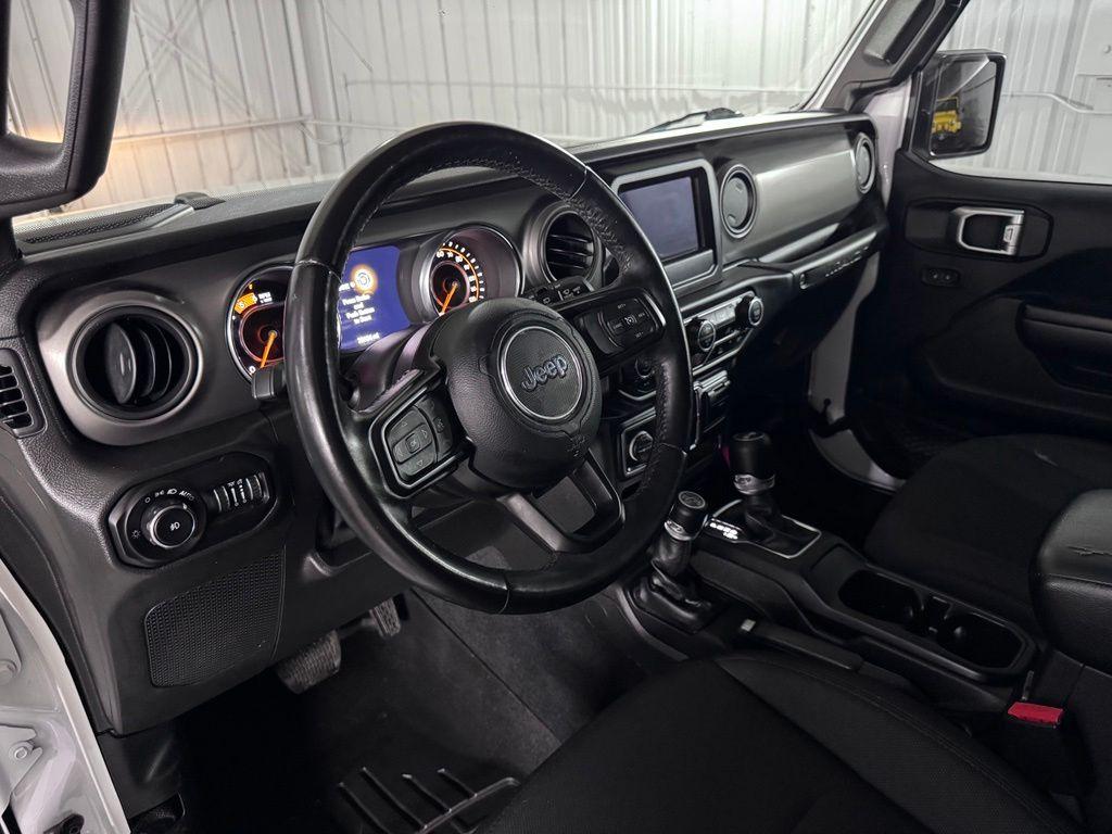used 2021 Jeep Wrangler car, priced at $29,500