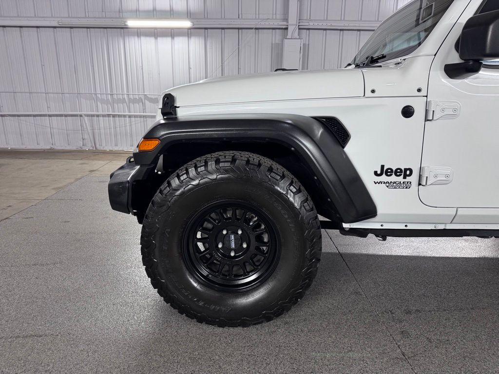 used 2021 Jeep Wrangler car, priced at $29,500